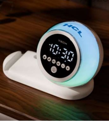 Luxury Alarm Clock for Bedside and Executive Table Use, Premium Timepiece Gift for Corporate Gifting, Home Decor and Everyday Convenience